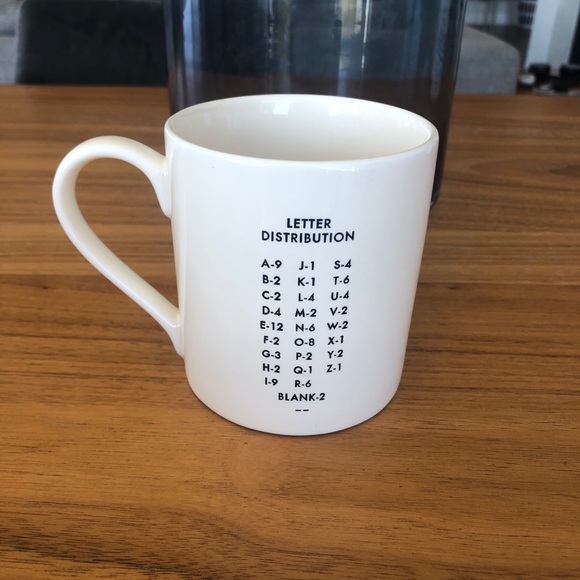 SCRABBLE letter O Coffee mug - Picture 2 of 4